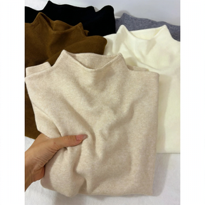 Women's Mock Neck Sweater — View 1