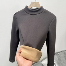 Women's Mock Neck Top — View 3