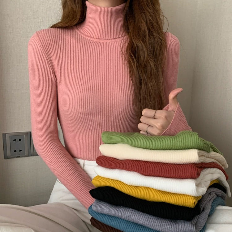 Women's Turtleneck Sweater — View 1