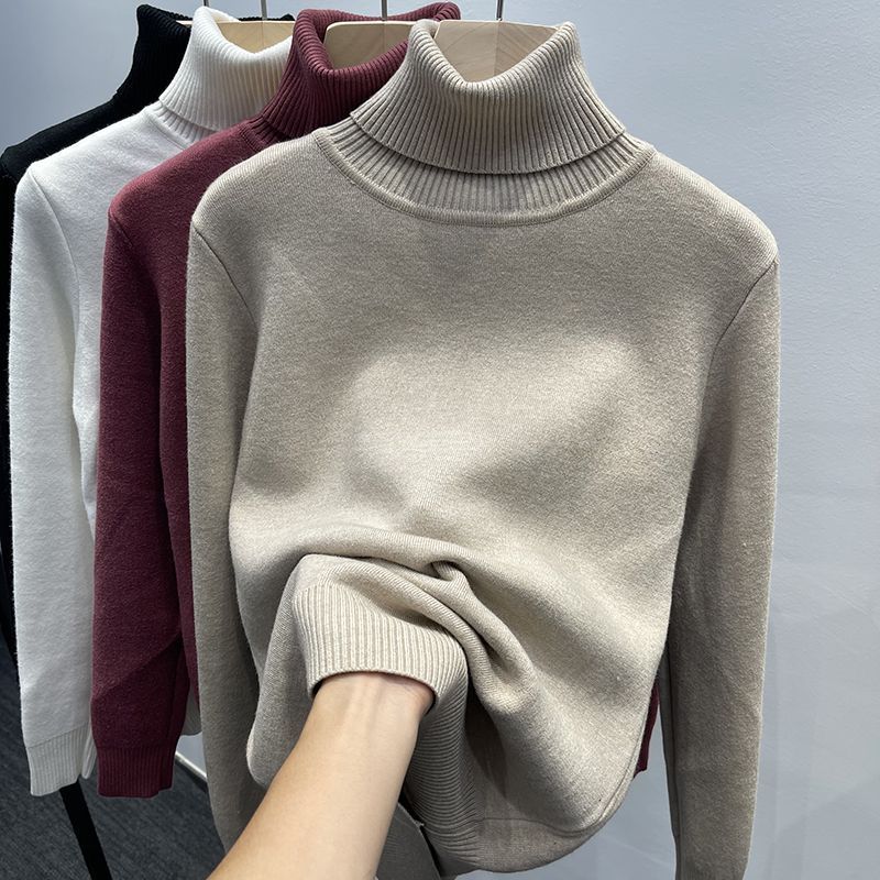 Women's Mock Neck Sweater — View 4