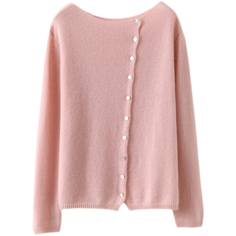 Women's Button Detail Cardigan — View 5