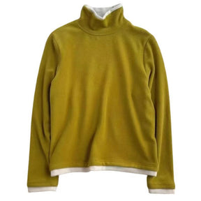 Women's Long Sleeve Mock Neck Top — View 2