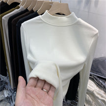 Women's Long Sleeve Mock Neck Top — View 10