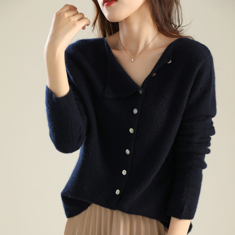 Women's Button Detail Cardigan — View 9