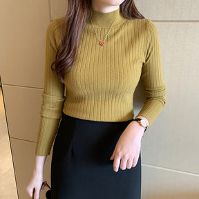 Women's Mock Neck Sweater — View 10