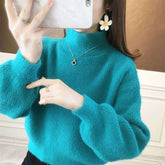 Women's Lantern Sleeve Sweater — View 6