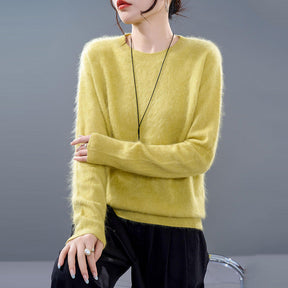 Women's Cashmere Blend Sweater — View 6