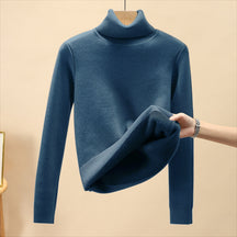Women's Mock Neck Sweater — View 3