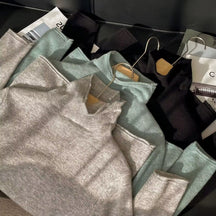 Women's Wool Mock Neck Sweater — View 5