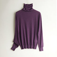 Women's Mock Neck Sweater — View 9