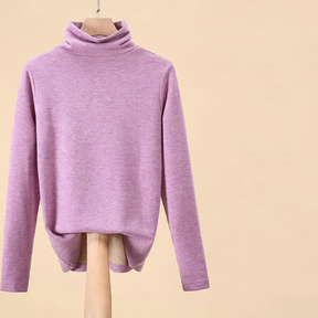 Women's Mock Neck Top — View 3