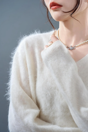 Women's Cashmere Sweater — View 7