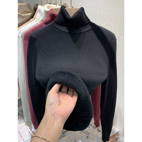 Women's Turtleneck Sweater — View 3