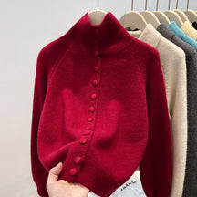 Women's Button Detail Cardigan — View 7