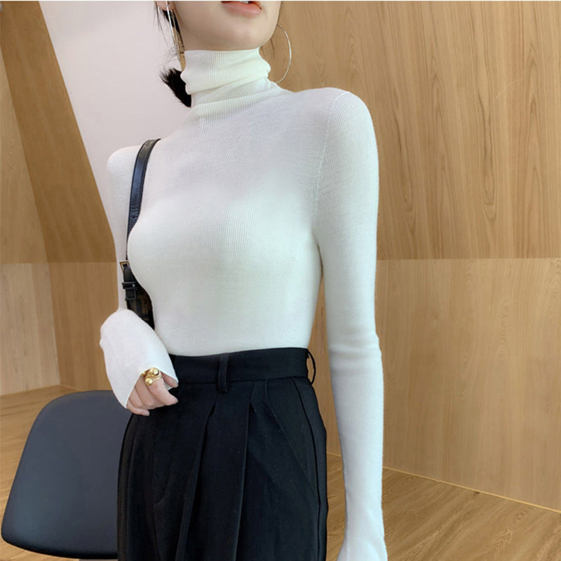 Women's Mock Neck Sweater — View 3