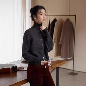 Women's Wool Cardigan — View 4