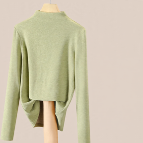 Women's Mock Neck Top — View 2