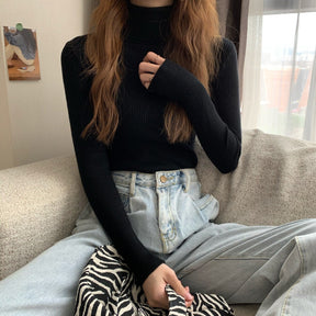 Women's Turtleneck Sweater — View 5