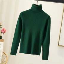 Women's Fitted Turtleneck Sweater — View 6