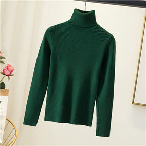 Women's Fitted Turtleneck Sweater — View 6