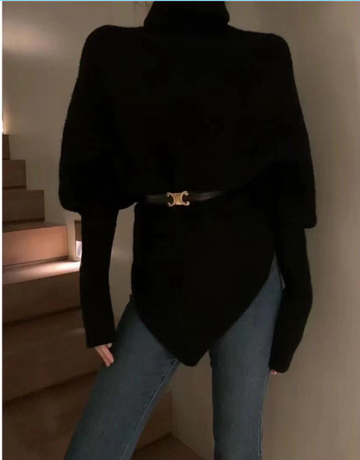 Women's Turtleneck Sweater — View 7
