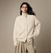 Women's Wool Cardigan — View 6