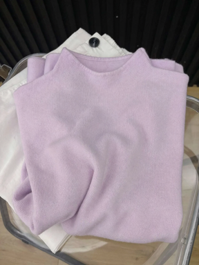 Women's Mock Neck Sweater — View 2