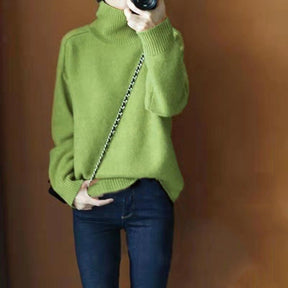 Women's Cashmere Turtleneck Sweater — View 1