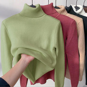 Women's Turtleneck Sweater — View 7