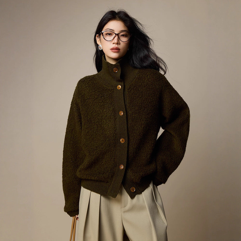 Women's Wool Cardigan — View 7