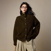 Women's Wool Cardigan — View 7