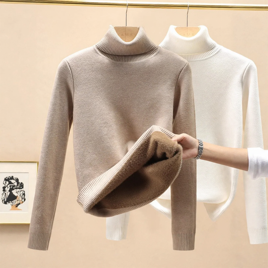 Women's Turtleneck Sweater — View 1