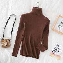 Women's Fitted Fine Knit Sweater — View 8
