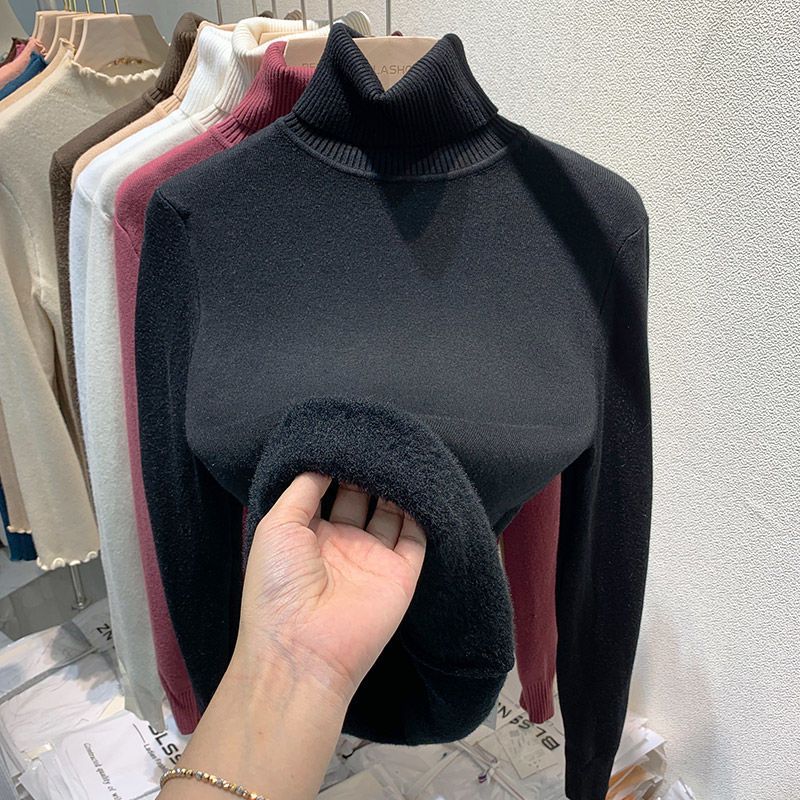 Women's Turtleneck Sweater — View 3