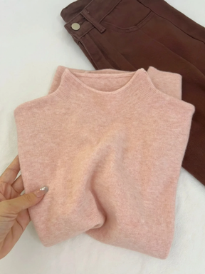 Women's Mock Neck Sweater — View 10