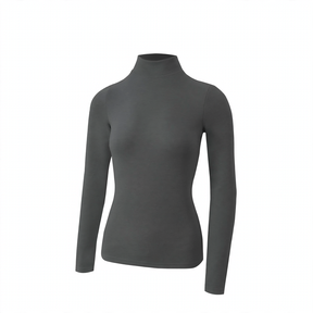 Women's Mock Neck Top — View 9