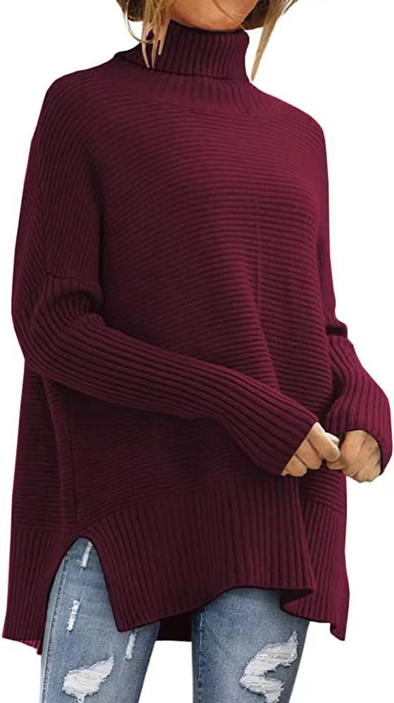 Women's Turtleneck Sweater — View 10