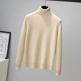 Women's Geometric Turtleneck Sweater — View 10