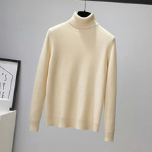 Women's Geometric Turtleneck Sweater — View 10