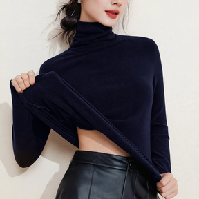 Women's Turtleneck Sweater — View 8
