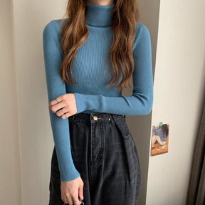 Women's Turtleneck Sweater — View 3