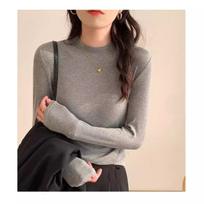 Women's Mock Neck Top — View 2