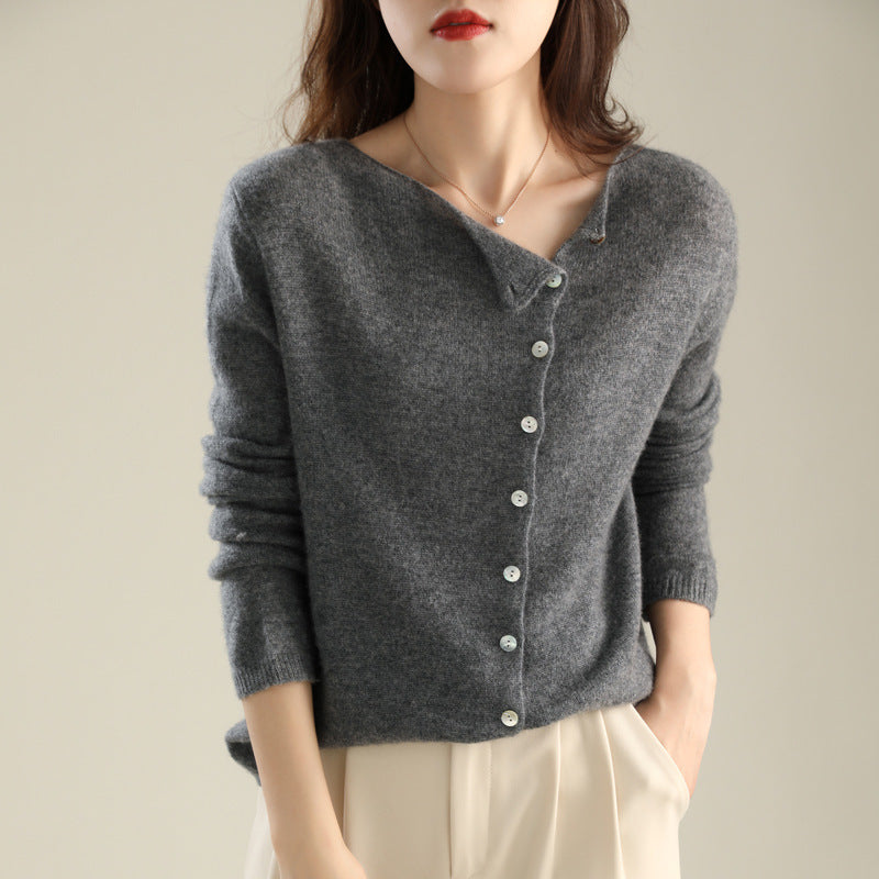 Women's Button Detail Cardigan — View 2