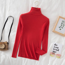 Women's Fitted Fine Knit Sweater — View 7
