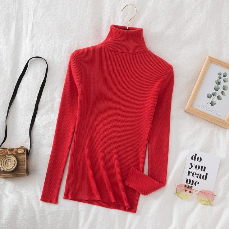Women's Fitted Fine Knit Sweater — View 7