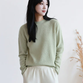 Women's Cashmere Blend Sweater — View 2