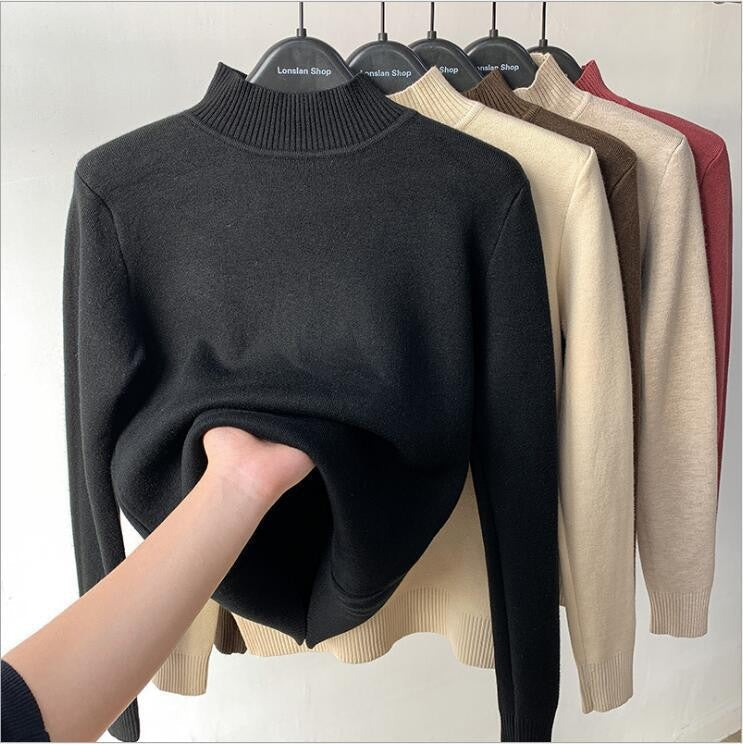 Women's Turtleneck Sweater — View 5