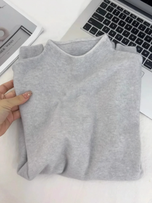 Women's Mock Neck Sweater — View 4