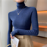 Women's Mock Neck Sweater — View 5