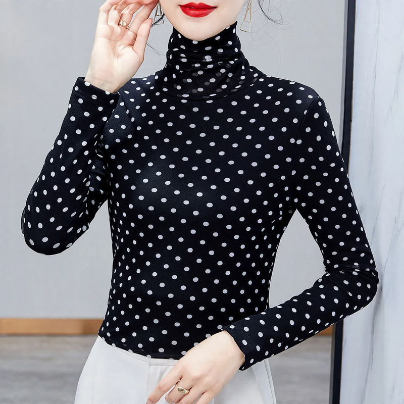 Women's Mock Neck Top — View 2